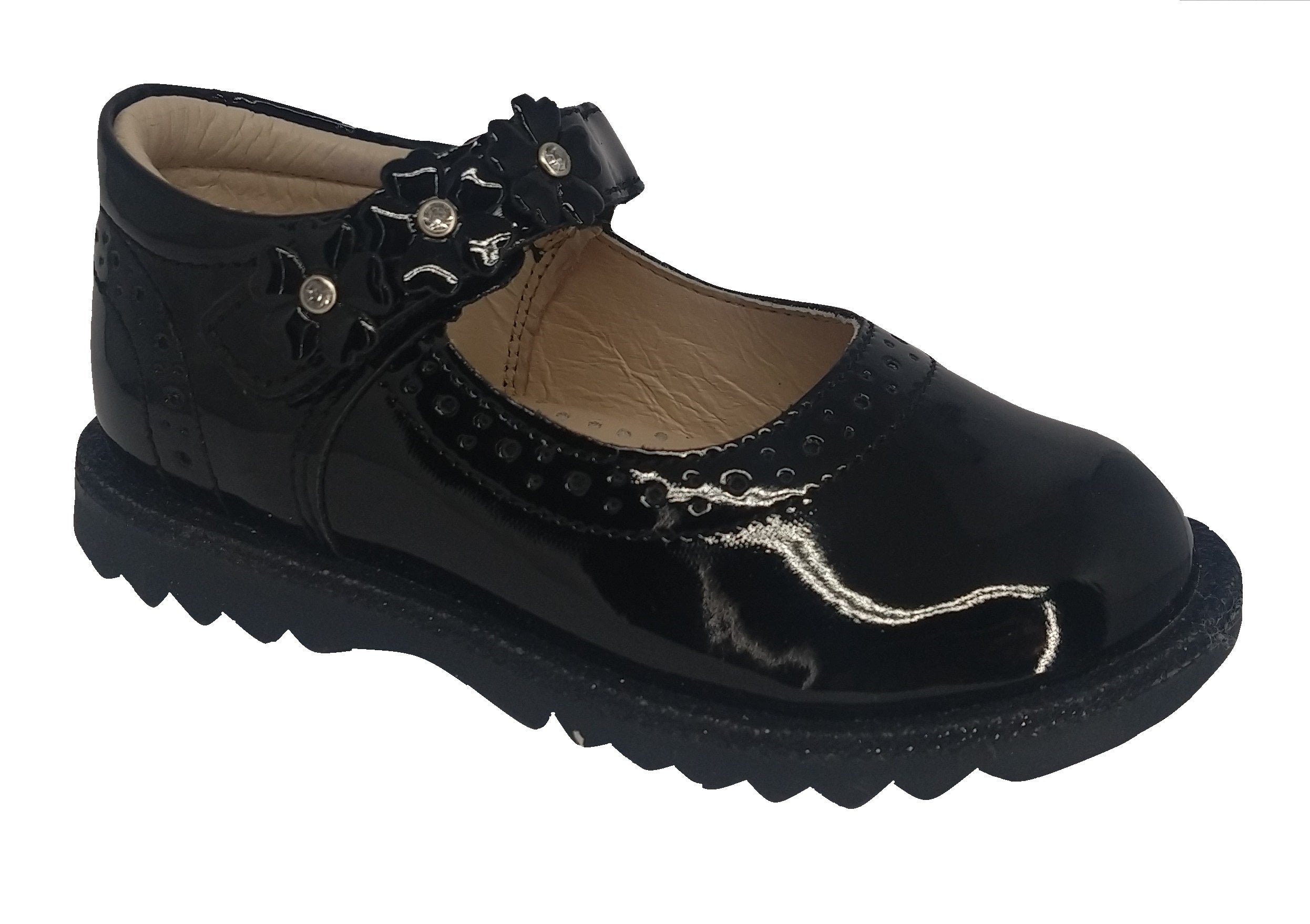 Foto 2 pulgar | Zapatos Escolares Coqueta color Negro para Niña