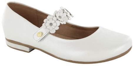 Zapatos para Niña Coqueta Formal color Perla