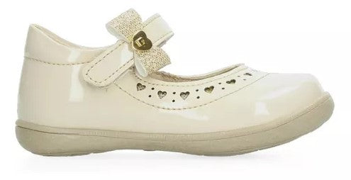 Foto 2 pulgar | Zapatos de Charol Coqueta 182618-l Beige para Niña