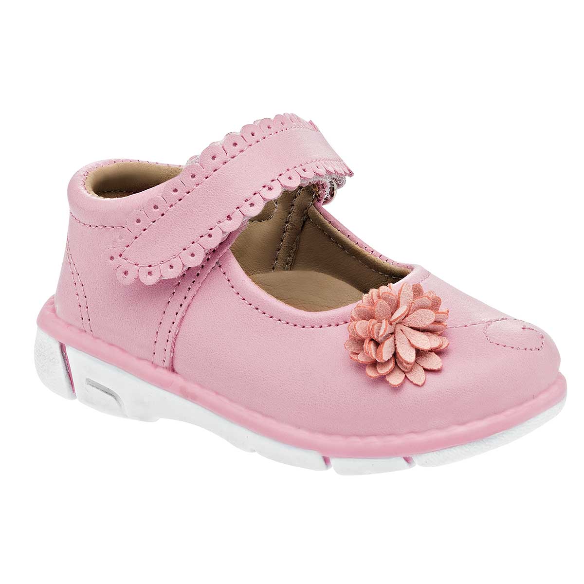 Foto 2 pulgar | Kids Sofi Zapatitos Para Bebé Niña Rosa, Código 98015-1