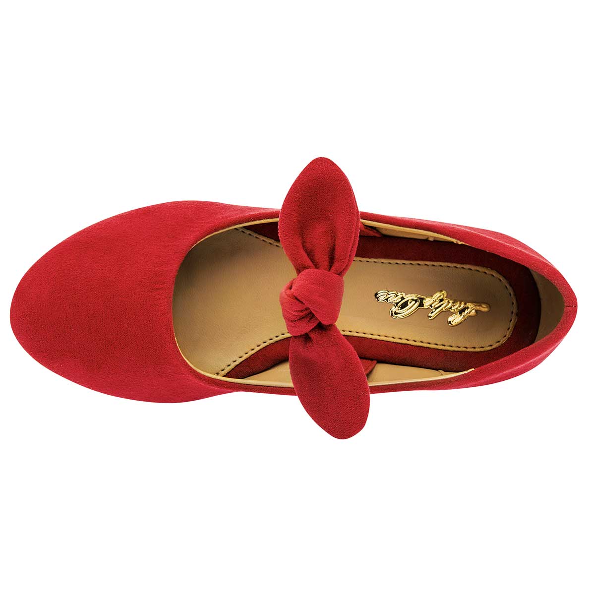 Foto 2 | Lady One Balerina Para Niña Rojo, Código 98026-1