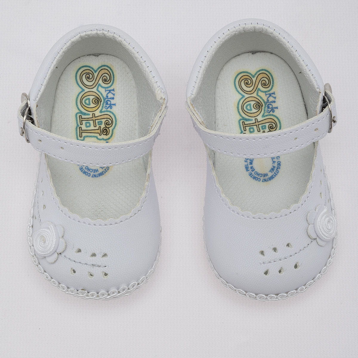 Foto 4 pulgar | Kids Sofi Zapatitos Para Bebé Niña Blanco, Código 51316-1