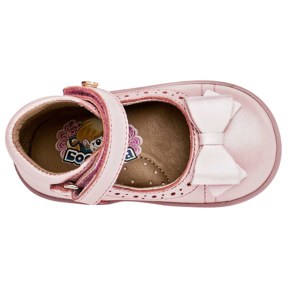 Foto 3 pulgar | Zapatitos Coqueta Rosa Código 75821-1 para Bebé Niña