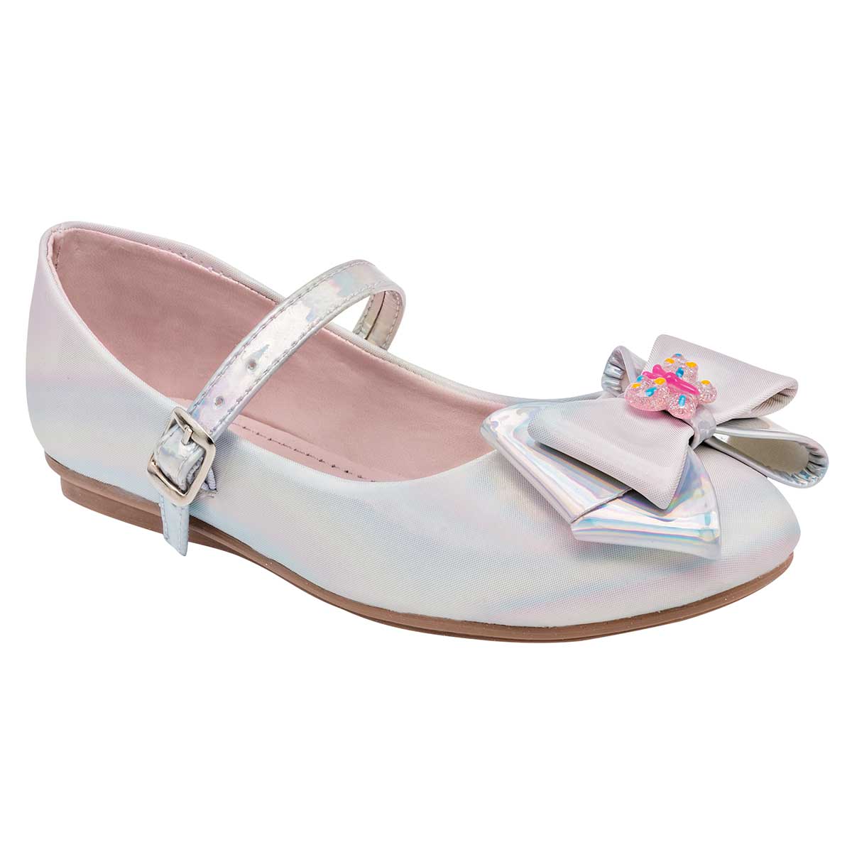 Zapatos Celex Blancos Tornasol para Niña