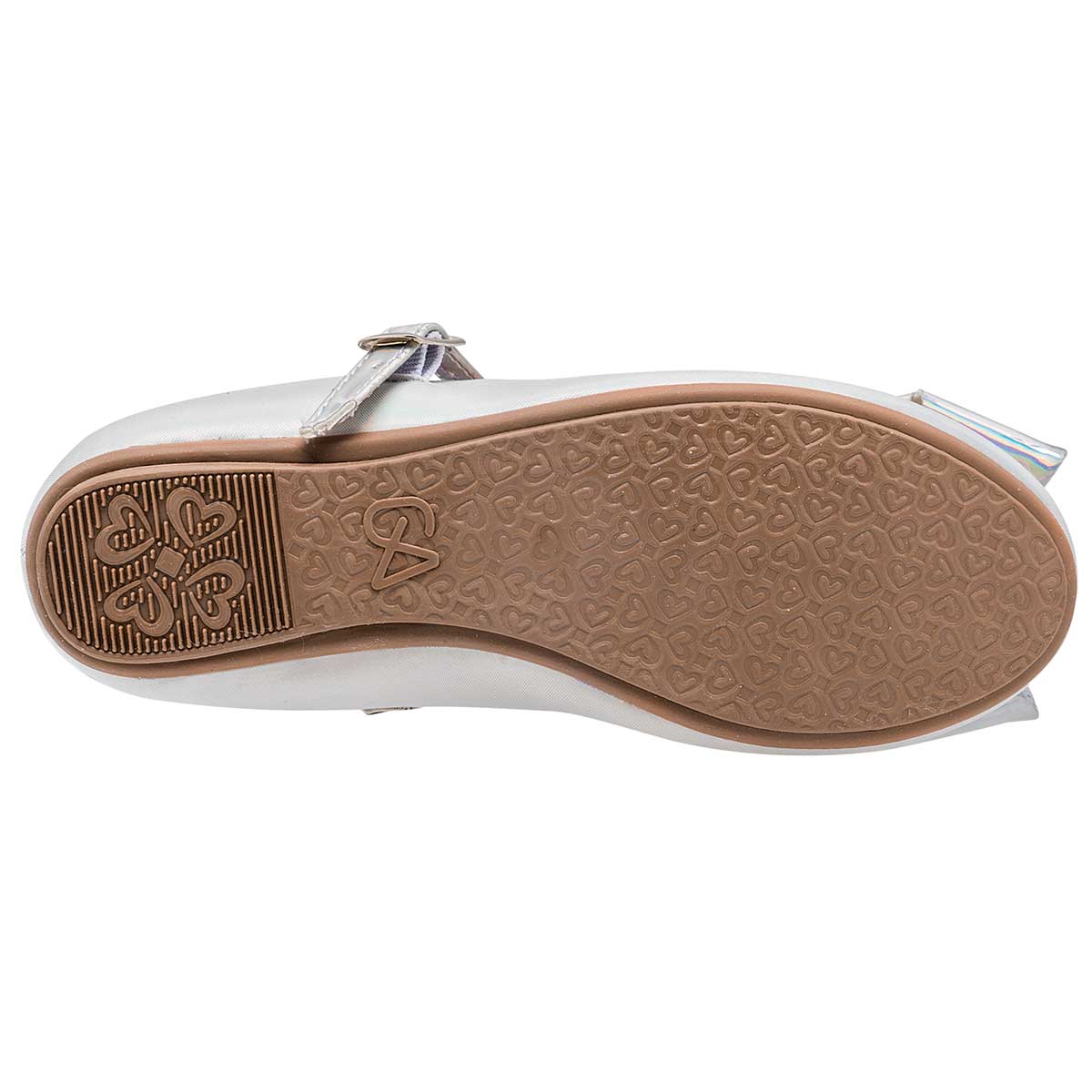 Foto 4 pulgar | Zapatos Celex Blancos Tornasol para Niña