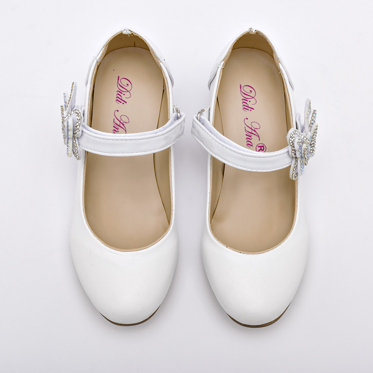Foto 3 | Zapato de Graduación para Niña Didi...ana Blancos 120619-2