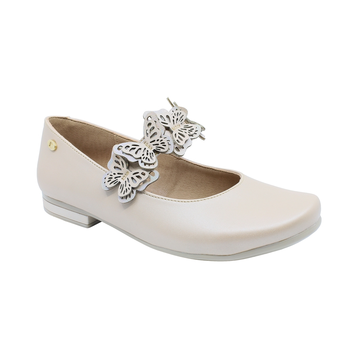 Zapatos Coqueta 118510-2 Beige para Niña