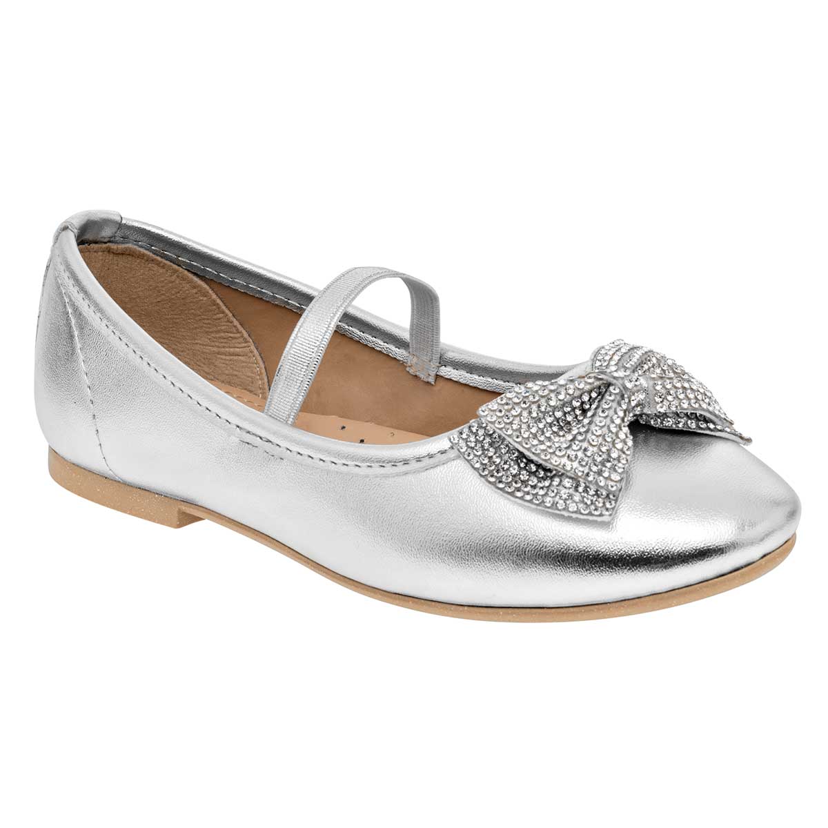 Foto 1 | Zapato de Graduación para Niña Celex Plata 112019-2