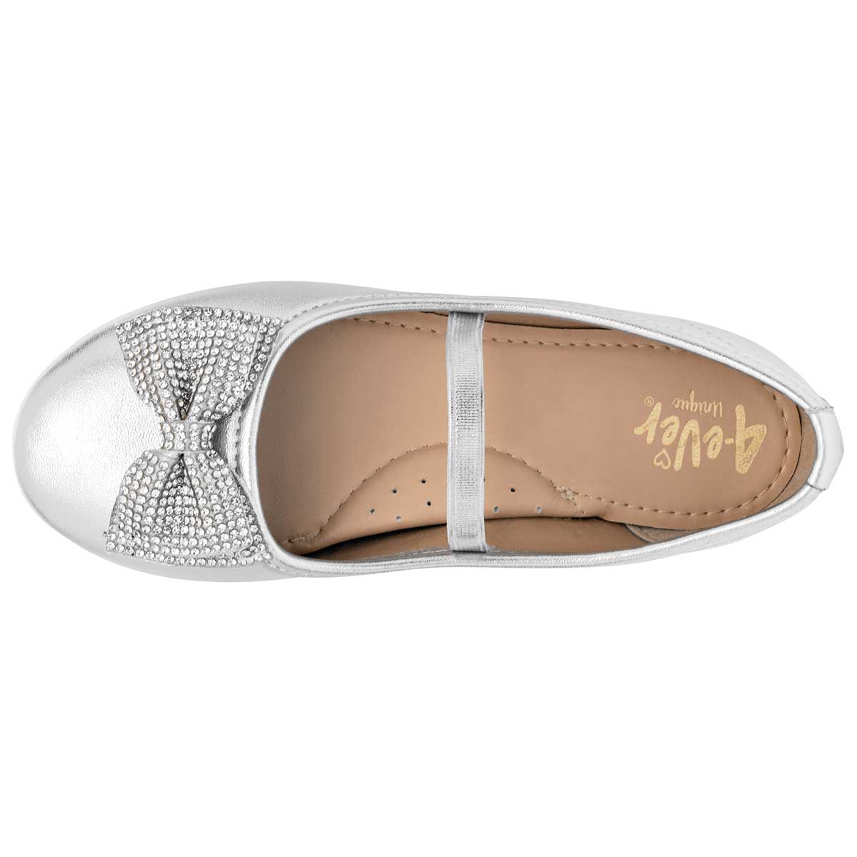 Foto 2 | Zapato de Graduación para Niña Celex Plata 112019-2