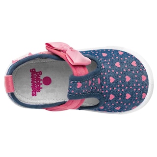 Foto 2 | Zapato para Niña Bubble Gummers Mezclilla color Rosa 62137-1
