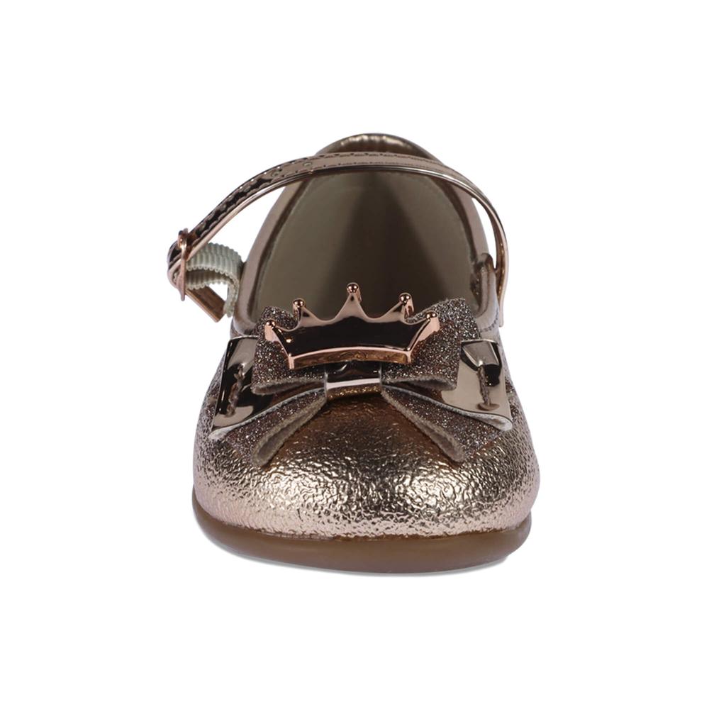 Foto 4 pulgar | Zapatos Molekinha Ashley Cairo Dorados para Niña