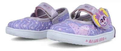 Foto 3 | Flats Distroller 50405-2-a Púrpuras Sintéticos para Niñas