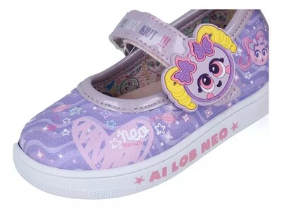 Foto 6 | Flats Distroller 50405-2-a Púrpuras Sintéticos para Niñas