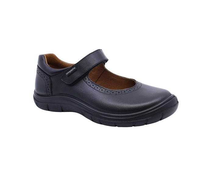 Foto 2 pulgar | Zapatos Escolares Coqueta 171202-a Negros para Niña