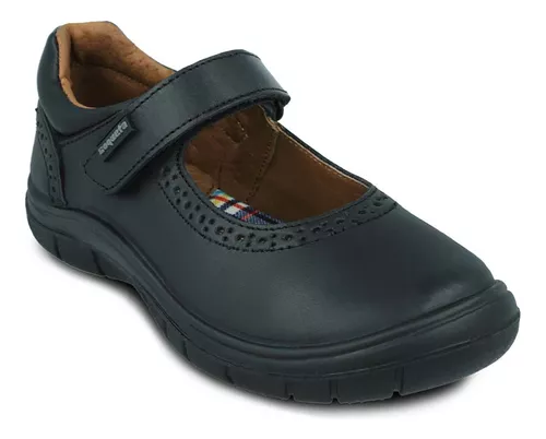 Foto 3 pulgar | Zapatos Escolares Coqueta 171202-a Negros para Niña