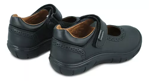 Foto 6 pulgar | Zapatos Escolares Coqueta 171202-a Negros para Niña