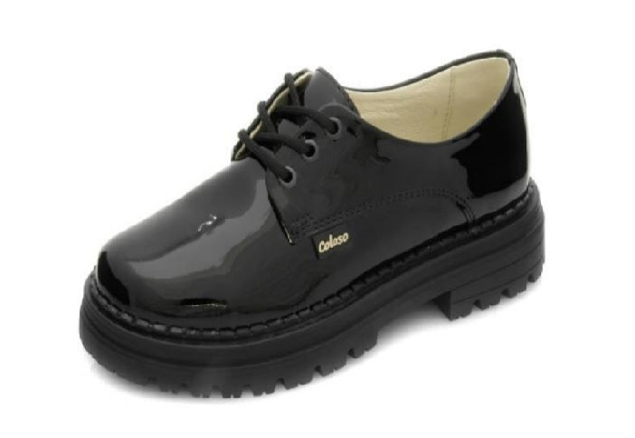 Coloso 13433-7 Color: Charol Negro Escolar