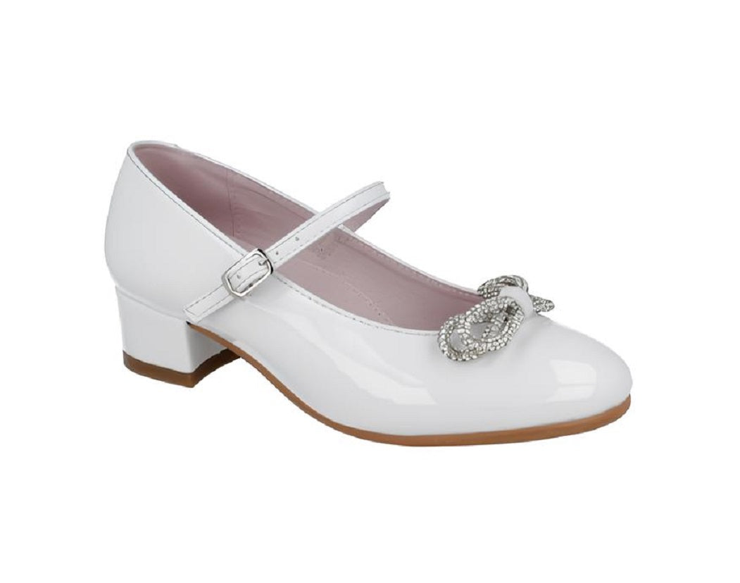 Foto 2 pulgar | Zapatos Karsten 63201-3-c Blanco Formal Niña