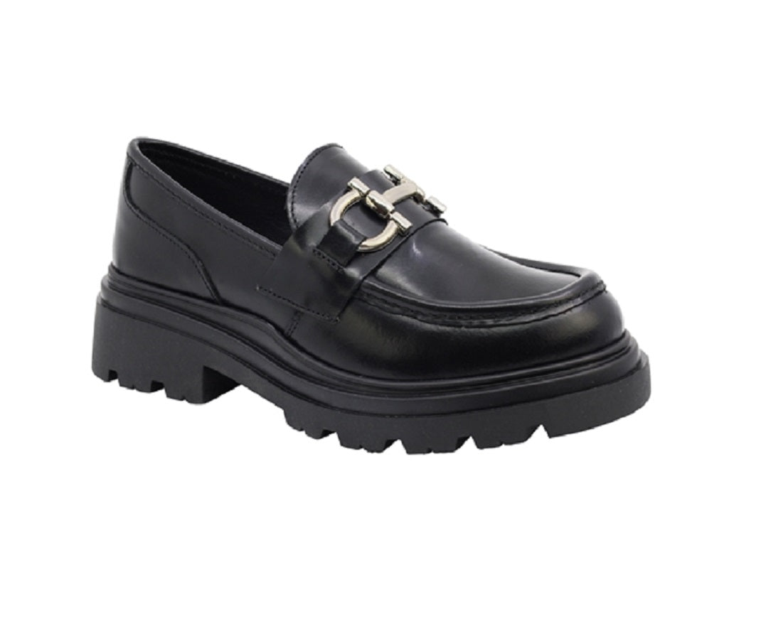 Foto 2 pulgar | Zapatos Coqueta 431700-a Negro Casual para Niña
