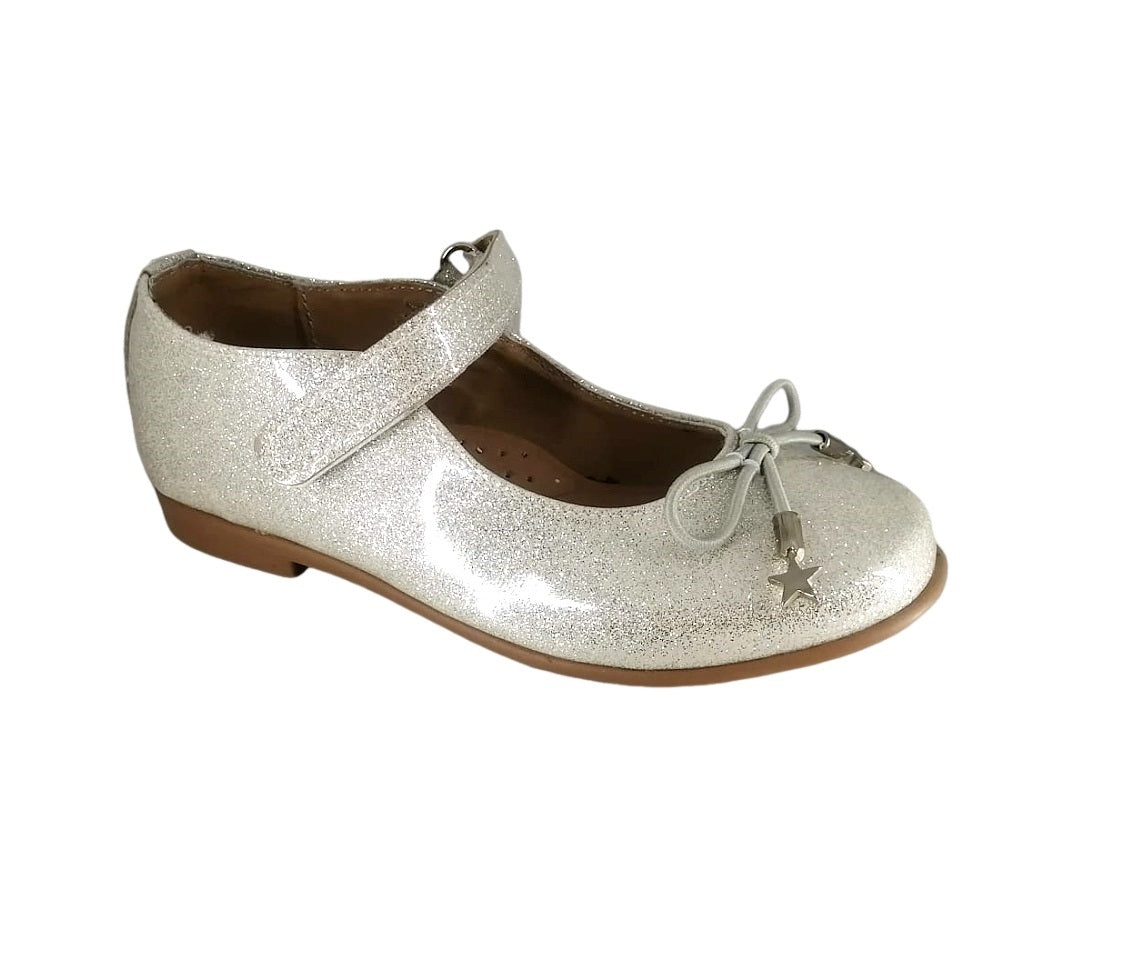 Foto 2 pulgar | Zapatos Karsten 62603-1-c Plata Formal Niña