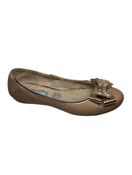Foto 2 pulgar | Zapatos Coqueta 43323-v Oro Rosado Casual Niña