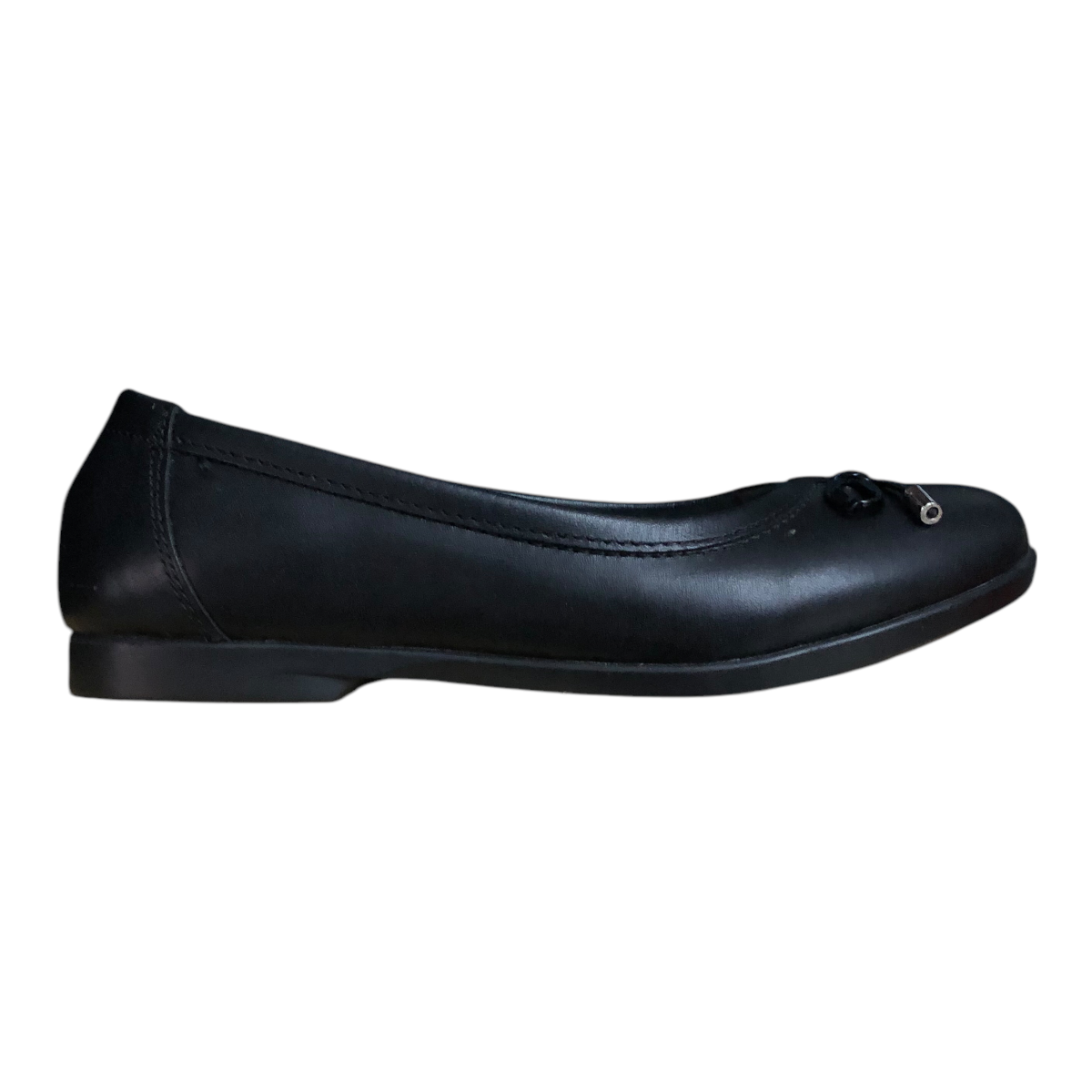 Flat Negro Para Niña Brave&young