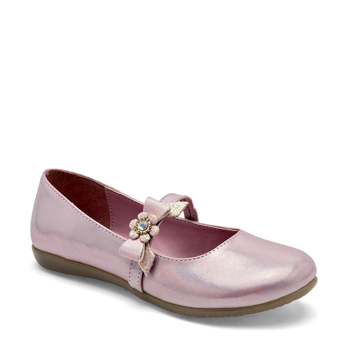 Caramel Zapato De Graduación Para Niña Rosa Tornasol
