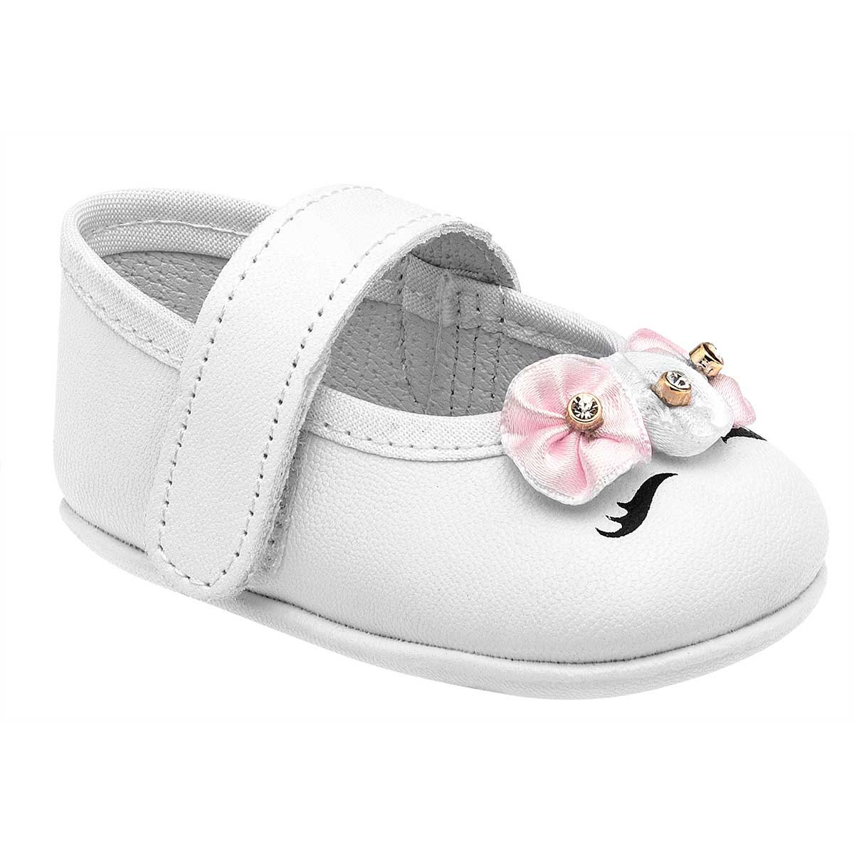Foto 2 pulgar | Kids Sofi Zapatitos Para Bebé Niña Blanco