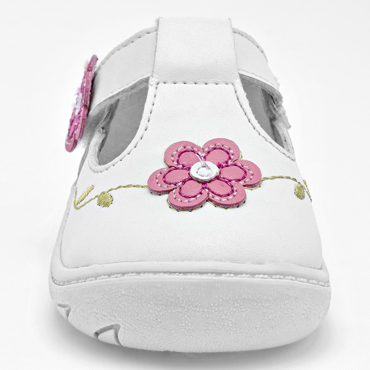 Foto 4 pulgar | Ensueño Zapatitos Para Bebé Niña Blanco Rosa