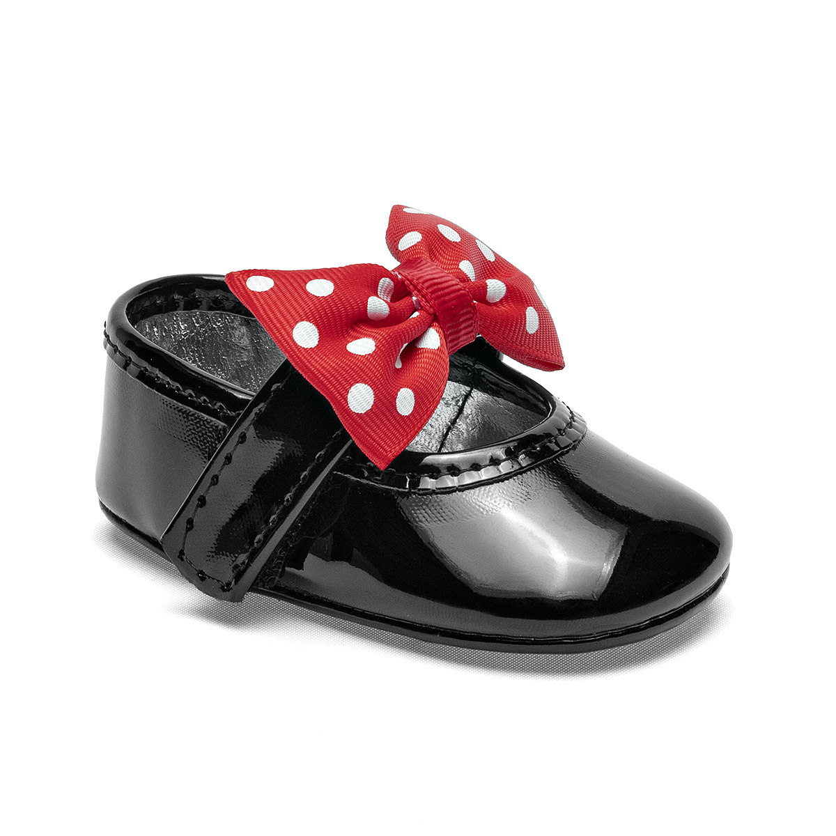 Foto 2 pulgar | Zapatitos Willis Negro Charol para Bebé Niña