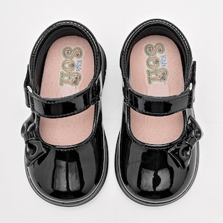 Foto 3 | Kids Sofi Zapatitos Para Bebé Niña Negro Charol
