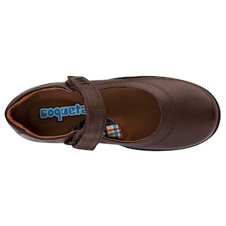 Foto 2 | Coqueta Zapato Para Niña Café