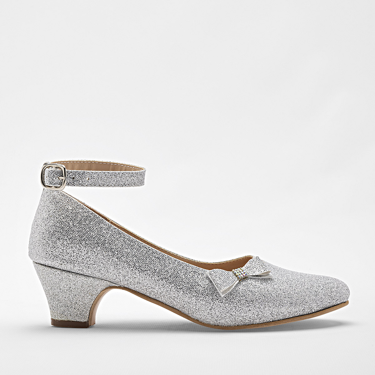 Foto 4 | Caramel Zapato De Graduación Para Niña Plata