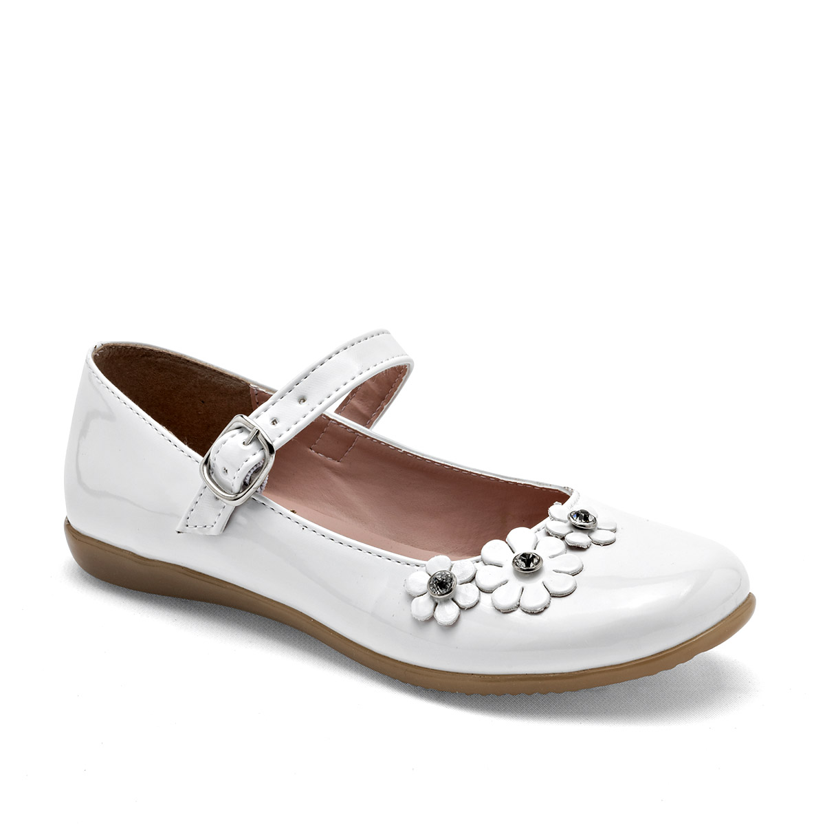 Foto 1 | Caramel Zapato De Graduación Para Niña Blanco