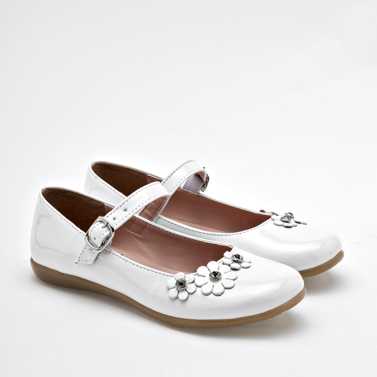 Foto 2 | Caramel Zapato De Graduación Para Niña Blanco