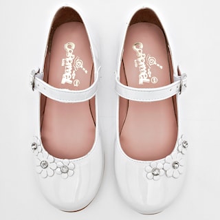 Foto 3 | Caramel Zapato De Graduación Para Niña Blanco
