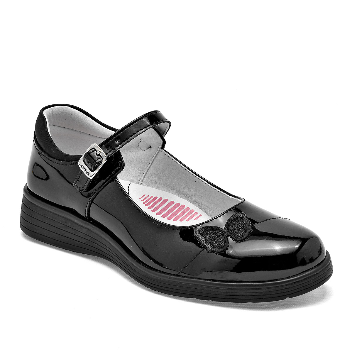 Foto 2 pulgar | Zapato Yuyin Negro Charol para Niña