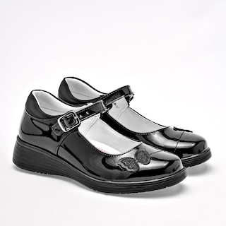 Foto 2 | Zapato Yuyin Negro Charol para Niña