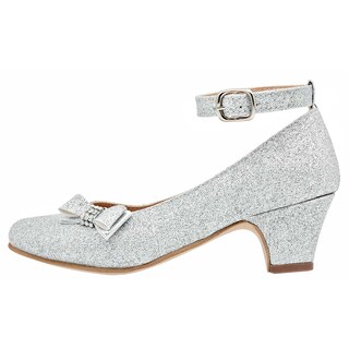 Foto 3 | Caramel Zapato De Graduación Para Niña Plata