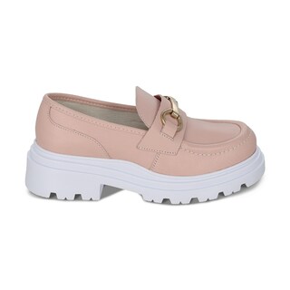 Foto 2 | Zapato Formal Para Niña Estilo Mocasín 431700-i Color Rosa