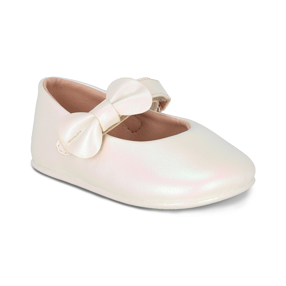 Balerina Para Niña Coqueta 985011-y Color Perla Con Ajuste Velcro