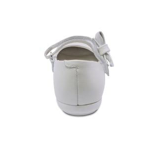 Foto 4 | Balerina Para Niña Coqueta 45103-b Color Perla Con Ajuste Velcro