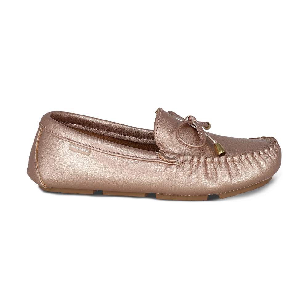 Foto 3 pulgar | Zapato Casual Para Niña Coqueta 4800-v Color Oro Rosado