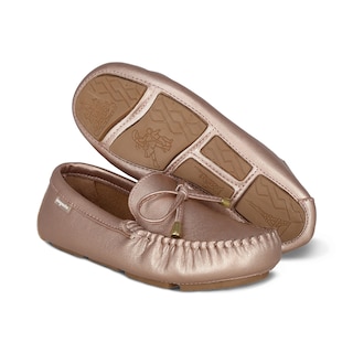 Foto 6 | Zapato Casual Para Niña Coqueta 4800-v Color Oro Rosado