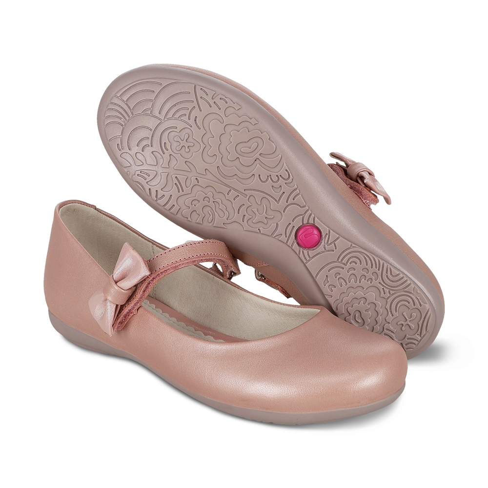 Foto 6 | Balerina Para Niña Coqueta 45103-w Color Rosa Con Ajuste Velcro