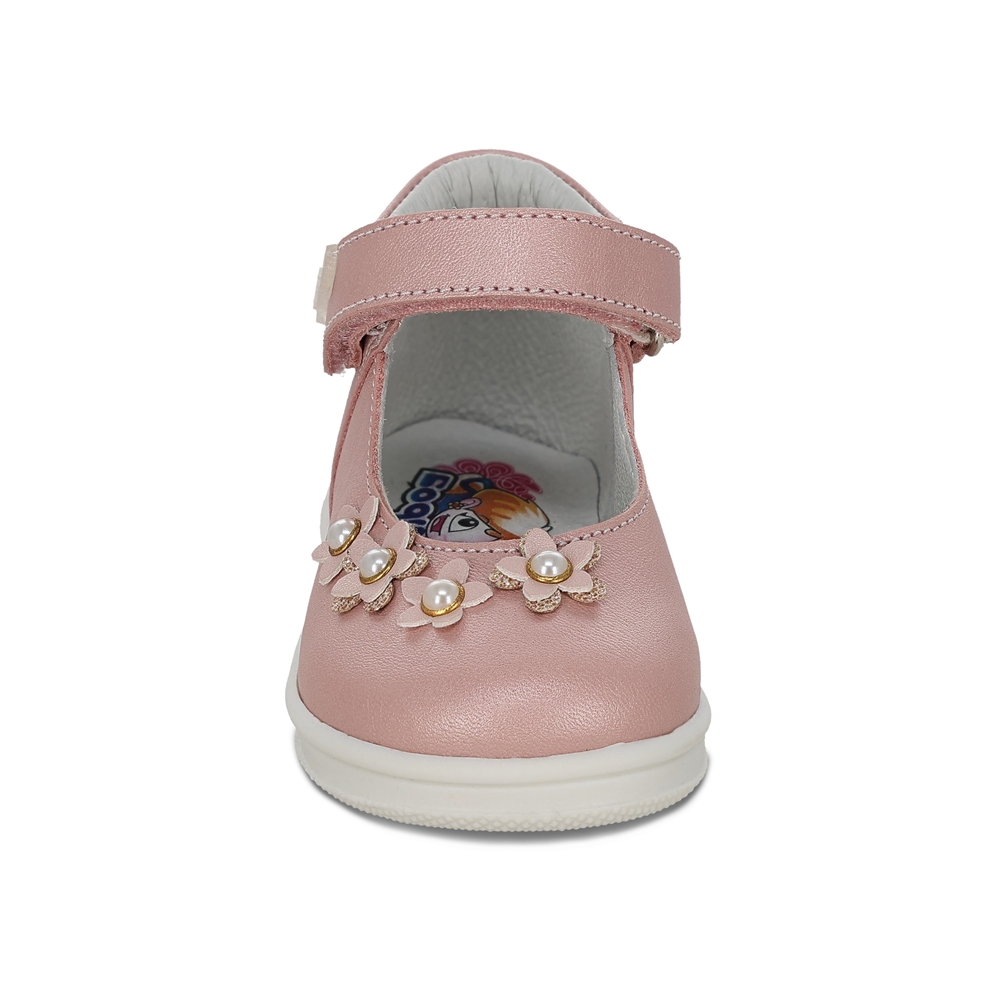 Foto 4 pulgar | Zapato Casual Para Niña Coqueta Primeros Pasos 955800-i Color Rosa Con Ajuste Velcro
