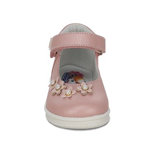 Foto 3 | Zapato Casual Para Niña Coqueta Primeros Pasos 955800-i Color Rosa Con Ajuste Velcro
