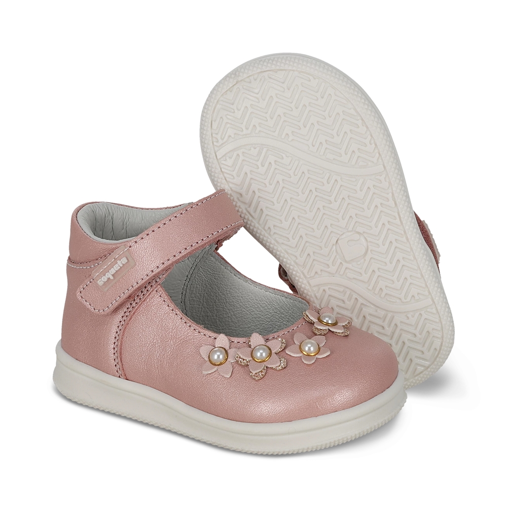 Foto 7 pulgar | Zapato Casual Para Niña Coqueta Primeros Pasos 955800-i Color Rosa Con Ajuste Velcro