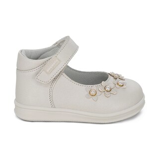 Foto 2 | Zapato Casual Para Niña Coqueta Primeros Pasos 955800-y Color Perla Con Ajuste Velcro