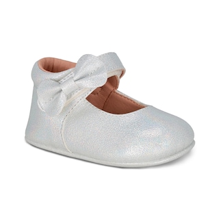Foto 1 | Balerina Para Niña Coqueta 985013-z Color Plata Con Ajuste Velcro